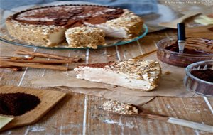 Cheesecake De Café Con Galleta Y Cacao