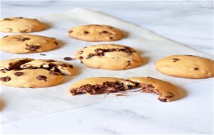 Cookies Rellenas De Crema De Chocolate