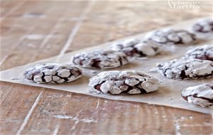 Crinkles De Chocolate, O Galletas Agrietadas