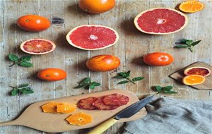 Galette De Pomelo, Mandarina Y Naranja Sanguina