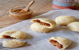 Steamed Buns Con Un Relleno Dulce