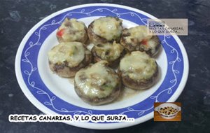Champiñones Rellenos Al Horno