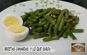 Habichuelas Rehogadas Con Ajo Y Vinagre