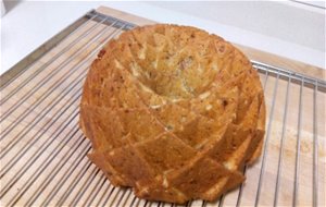 Bundt Cake De Plátano Con Salsa De nutella