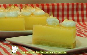 Receta De Tarta De Limón
