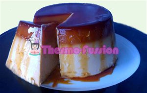 Tocino De Cielo Sobre Tarta De Queso Thermomix Y Fussioncook