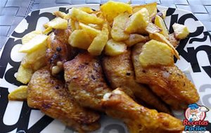 Alitas De Pollo Adobadas
			