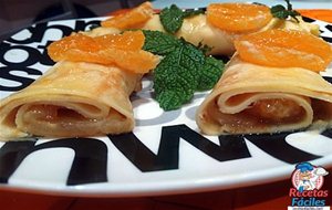 Crepes De Pera, Mandarina Y Miel (thermomix/manual)
			