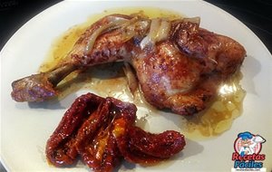 Contramuslos De Pollo Asados Al Horno
			