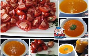Salsa O Crema De Tomate Casera (thermomix / Manual)
			