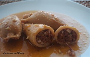 Calamares Rellenos De Carne
