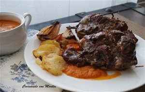 Carrilleras De Cerdo Al Horno Con Patatas
