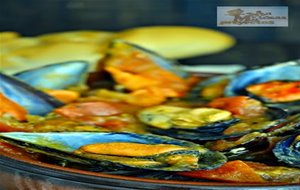 Mejillones En Salsa Mexicana
