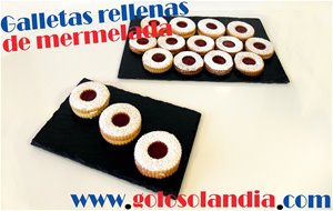 Galletas Rellenas De Mermelada