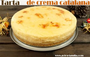 Tarta de crema catalana