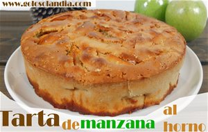 Tarta de manzana al horno