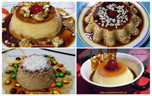 4 Versiones De Flanes Dulces
