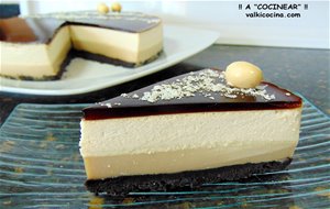 Tarta De Chocolate Blanco Y Café